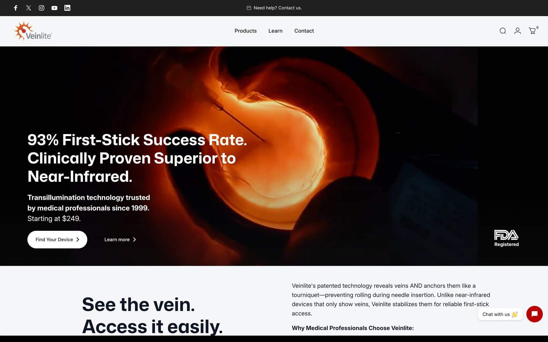 Veinlite Vein Finders — project screenshot
